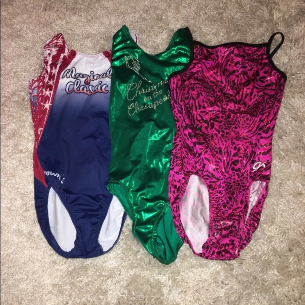 Gymnastics Leotards Lot AM